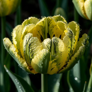 Тюльпан Стар Даст купить по цене от 229р. в интернет-магазине «Посадика» с доставкой почтой в в Шахтые и по всей России – [изображение №1].