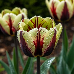 Тюльпан Литл Джем купить по цене от 590р. в интернет-магазине «Посадика» с доставкой почтой в в Шахтые и по всей России – [изображение №1].