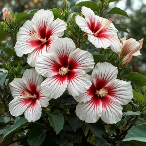 Гибискус Рэд Элеганс купить по цене от 380р. в интернет-магазине «Посадика» с доставкой почтой в в Шахтые и по всей России – [изображение №1].