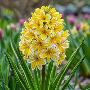 Гиацинт Кримсон Тайфун купить по цене от 2099р. в интернет-магазине «Посадика» с доставкой почтой в в Шахтые и по всей России – [изображение №1].