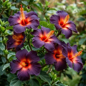 Гибискус Вивида Флэр купить по цене от 279р. в интернет-магазине «Посадика» с доставкой почтой в в Шахтые и по всей России – [изображение №1].