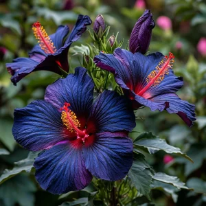 Гибискус Саншайн Кисс купить по цене от 450р. в интернет-магазине «Посадика» с доставкой почтой в в Шахтые и по всей России – [изображение №1].